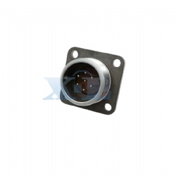 2RM-18 Series 7 Pin Male Panel Flange Receptacle