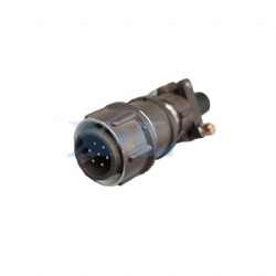 2RM-18 Series 7 Pin Male Cable Plug Unshielded Tail