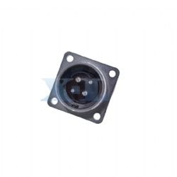 2RM-22 Series 4 Pin Male Panel Flange Receptacle