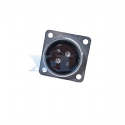 2RM-22 Series 4 Pin Female Panel Flange Receptacle