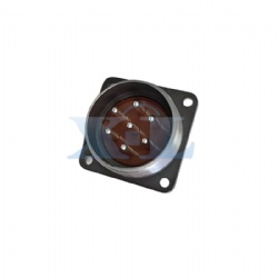 2RM-33 Series 7 Pin Male Panel Flange Receptacle