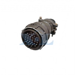 2RM-33 Series 32 Pin Male Cable Plug Unshielded Tail