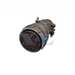 2RM-33 Series 32 Pin Female Cable Plug Unshielded Tail
