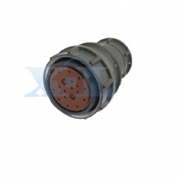 2RM-33 Series 20 Pin Straight Female Cable Plug Shielded Tail