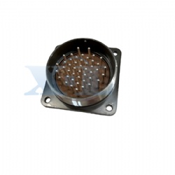2RM-42 Series 45 Pin Male Panel Flange Receptacle