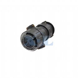 XLP28 4 Pin Female Cable Plug Unshielded