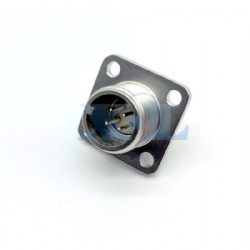 2RM-14 Series 4 Pin Male Panel Flange Receptacle Sealed