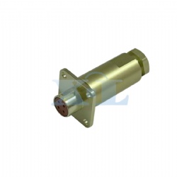 PCTB Series 4Pin Female Cable Plug with Tail Cover Push Pull